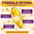 thumbnail image 2 of Suplemento de Omega 3 3420 MG con Vitamina E | Suplementos de Aceite de Pescado con Omega 3 EPA y DHA | Sin OGM, Sin Gluten | Fabricado en Holanda | 60 Cápsulas, 2 of 9