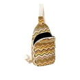 thumbnail image 3 of Jane & Berry Women's Adult  Pattern Sling Bag Multi-Color Chevron, 3 of 5