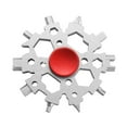 thumbnail image 1 of Mistaha 23 In 1 Snow-flake Multi-Tool with Fidget Spinners Snowflake Wrench Multifunction Bottle Opener Screwdriver, 1 of 8