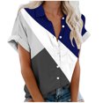 thumbnail image 1 of Blouses pour Femmes Blouse Décontractée Imprimée à Manches Courtes, 1 of 5