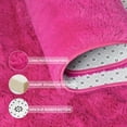 thumbnail image 3 of TWINNIS Shag Area Rug,9'x12'Soft Fluffy Area Rugs for Living Room Bedroom Kids Room Carpet,Hot Pink, 3 of 7