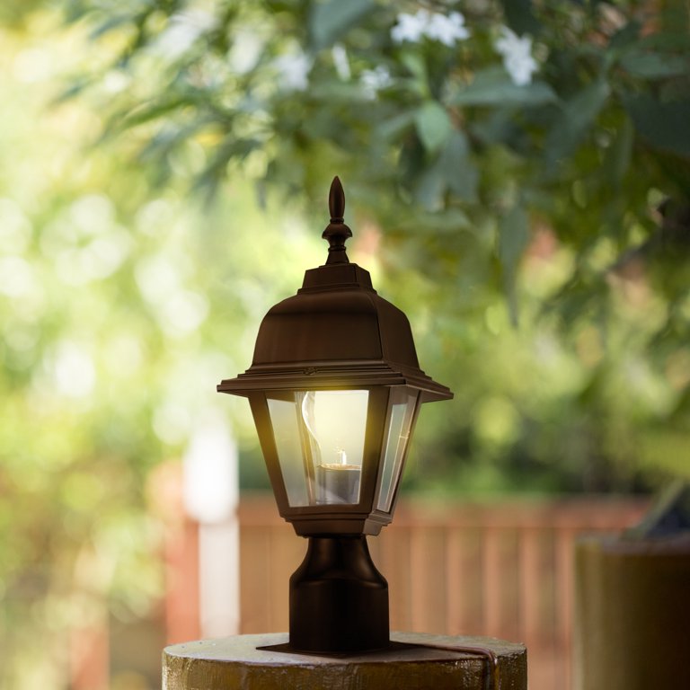 Craftmade Riviera Outdoor Wall Sconce Light - 1-Light, Oiled Bronze, 11.25"H X 5"W, For Wet Locations