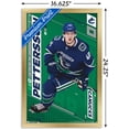 thumbnail image 3 of NHL Vancouver Canucks - Elias Pettersson 19 Wall Poster, 14.725" x 22.375", Framed, 3 of 6