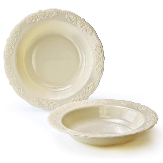 OCCASIONS FINEST PLASTIC TABLEWARE Disposable Bowl for Parties, Weddings, Birthday's, New year, Christmast