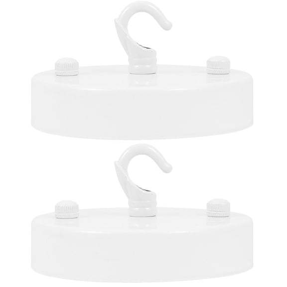 ibasenice 2-Pack European Style Zinc Alloy Ceiling Canopy Kit for Lighting Fixtures and Wall Lights, 3.93 x 3.93 x 0.79 inches