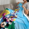 thumbnail image 3 of La Casa de Mickey Mouse+ anti-pilling, suave, ligera, esponjosa y acogedora de lujo para hogar y cocina – Perfecta para niños y adultos,110X70cm, 3 of 6