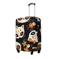 thumbnail image 2 of Gaeub Cat Skulls and Flowers Elastic Luggage Cover with Concealed Zipper Dust-Proof Luggage Cover Protector - 18-32 inch - Large, 2 of 9