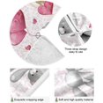 thumbnail image 2 of FMSHPON Valentine's Day Cupid Pattern Xmas Christmas Tree Skirt Stand Mat for Holiday Party Decoration Indoor Outdoor 48 inches, 2 of 6