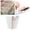 White, variant on Multipurpose Hanging Cup Holder Set Rolling Cart Accessories Utility Storage Containers Organizer For Home Kitchen Desk 2PCS