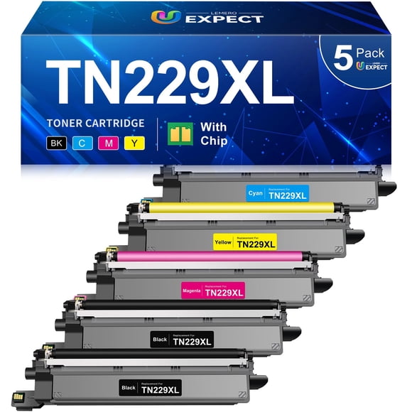 Cartuchos de tóner LEMERO UEXPECT TN229XL TN229 para Brother