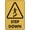 Warning Sign 5, variant on How To Give Epipen Reflective Aluminum Metal Signage - 8"x12", With Symbol, Weatherproof - Office, School, Clinic, Event Venue