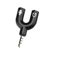 thumbnail image 1 of Adaptador de Auriculares Tipo U de 3,5 Mm A Doble 3,5 Mm Elegate, 1 of 3