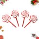 thumbnail image 2 of Y Blanco Decoraciones Navideñas Combinaciones Pequeñas Colgante De Árbol De Navidad De Bastón De Caramelo Rojo Y Blanco Para Fotografía Y Fiesta Eigraketly HA045221-03, 2 of 6