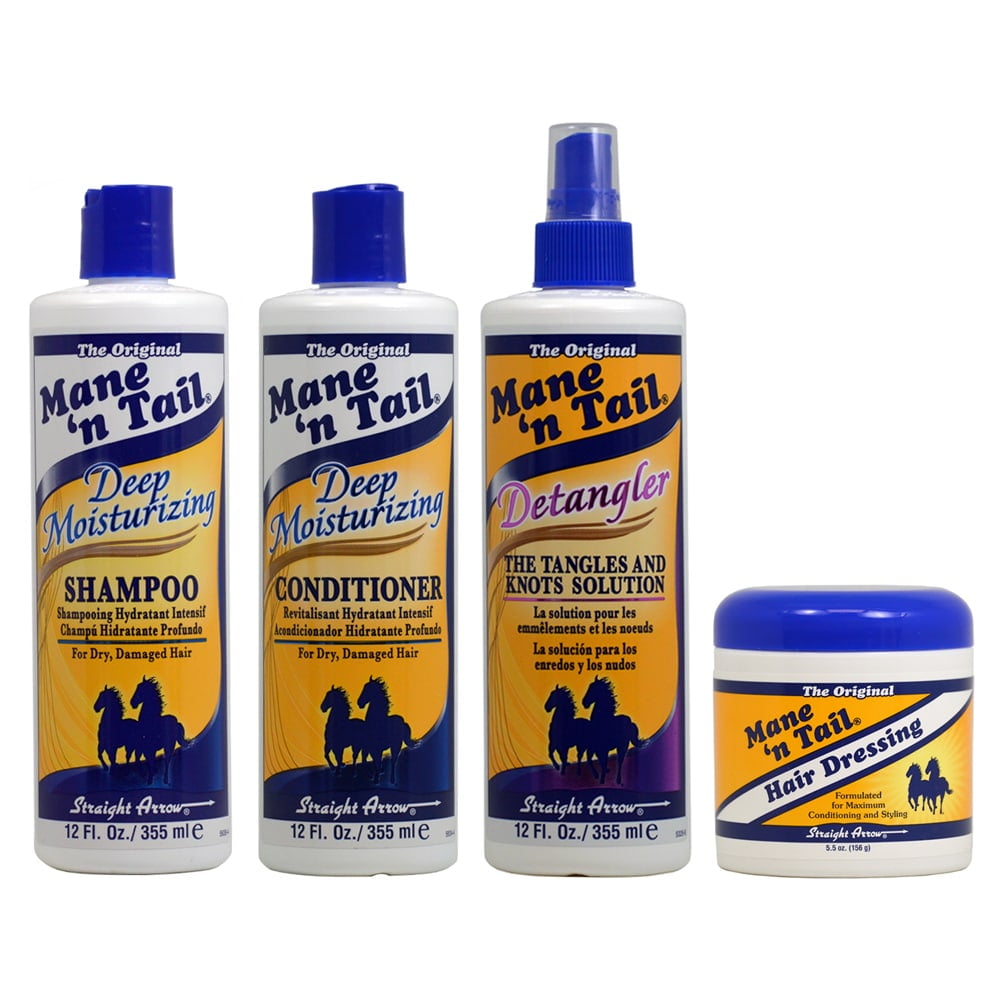 Mane n' Tail Mane 'n Tail Deep Moisturizing 4-piece Set - Walmart.com ...