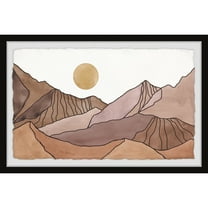 Marmont Hill The Rising Sun Framed Painting Print