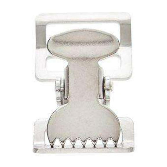 Alligator Buckle Tourniquet Spring Action Buckle 1" Stainless Steel Clamp | 1TBSS