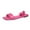 Hot Pink, variant on Summer Saving Clearance! Itsun Womens Flat Sandals Womens Summer Fashion Sandals Lace-Up Solid Color Square-Head Flat Casual Sandals Black US Size 9