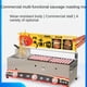 thumbnail image 5 of Máquina para hacer salchichas asadas con cuero crujiente dorado LXL, puesto comercial a gas, sartén profunda, dos en uno, 5 of 5