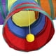 thumbnail image 4 of Túnel arcoíris plegable para mascotas, varita interactiva para mascotas pequeñas, bolas de poliéster de colores, juego de campana, surtido de juguetes para gatos (1 unidad), 4 of 5