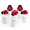 thumbnail image 2 of Big Dot of Happiness Happy Little Ladybug - Dessert Cupcake Toppers - Baby Shower or Birthday Party Clear Treat Picks - Set of 24, 2 of 8