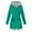 Green, variant on lcziwo Todays Deals Womens Rain Jacket Long Lightweight Hooded Raincoat Waterproof Outdoor Travel Hiking Windbreaker Trench Coats 2024 Dark Gray,XXXXXL