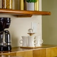 thumbnail image 5 of Set de 4 tazas largas Good & Good con cuchara y base de bambú, 5 of 5