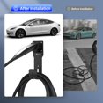 thumbnail image 4 of Soporte de cable de carga Tera EV para Tesla, soporte de pared impermeable, 4 of 7