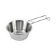 thumbnail image 3 of Cuenco para acampar, utensilios de cocina de acero inoxidable con asa plegable, recipiente para alimentos, utensilio 200ml, 3 of 9