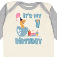 thumbnail image 4 of Inktastic Hatching Dinosaur 1st Birthday Boys or Girls Long Sleeve Baby Bodysuit, 4 of 5