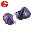thumbnail image 2 of Monitor intraural Linsoul Kiwi Ears Quartet 2DD+2BA Hybrid Purple, 2 of 7