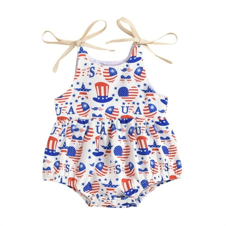 

ZRBYWB Toddler Kids Baby Girls Romper Outfit Clothes Floral Print Sleeveless Romper Jumpsuit Cute Summer Clothes