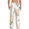thumbnail image 3 of Daiia Air Balloon and Flower Men's Sleep Pant with Pockets and Drawstring,Pajama Pants-Large, 3 of 9