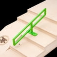 thumbnail image 5 of M and K Metal Designs LLC Grind Right Fingerboard Rail - Square Gap to Rail Lime, 5 of 7