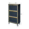 thumbnail image 4 of Cterwk Metal Door Shoe Rack Storage Cabinet, 4 of 9