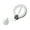 White, variant on Quiet Rotation PVC Workout Hoop With Intelligent Counting Structure For Home Fitness Use