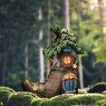 thumbnail image 3 of Estatua de jardín TERESA'S COLLECTIONS Boot Fairy House con luz, 3 of 7