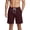 1#Wine, variant on IAJDKMEK Men's Casual Lounge Shorts - Breathable Solid Color Shorts for Men, Sleep and Relax Shorts for Summer Nights,Army Green M