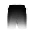 thumbnail image 5 of biudgviw Women's Gradient Casual Shorts Drawstring Elastic Waist Summer Shorts Loose Trendy Lounge Shorts with Pockets, 5 of 5