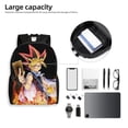 thumbnail image 3 of Unisex Yu-Gi-Oh Backpacks Bookbag Casual Daypack Backpacks for Travel Work Camping Office, 3 of 6
