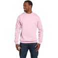 thumbnail image 2 of Hanes Chandail Molletonné à Col Rond ComfortBlend EcoSmart pour Hommes - Meilleur Vendeur, m, Rose Pâle, 2 of 6