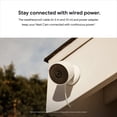 thumbnail image 3 of Cable resistente a la intemperie para Google Nest Cam (batería) de 10 m, 3 of 3