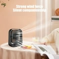 thumbnail image 4 of Desktop Fan Mini USB Fan Powerful Air Circulator Personal Fan with 3 Speeds Rechargeable Battery Portable Fan for Home Office Travel, 4 of 5