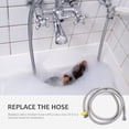 thumbnail image 4 of FUTUREORYY Replacement Shower Hose Handheld Shower Hose Silver Water Resistant 1 Set, 4 of 5
