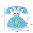 thumbnail image 3 of Blue Kids Music Lighting Telephone Early Education Story Machine Simulation Telephone Toy For Girls With Lights Sounds And Learning Features For Pretend Play And Development, 3 of 6