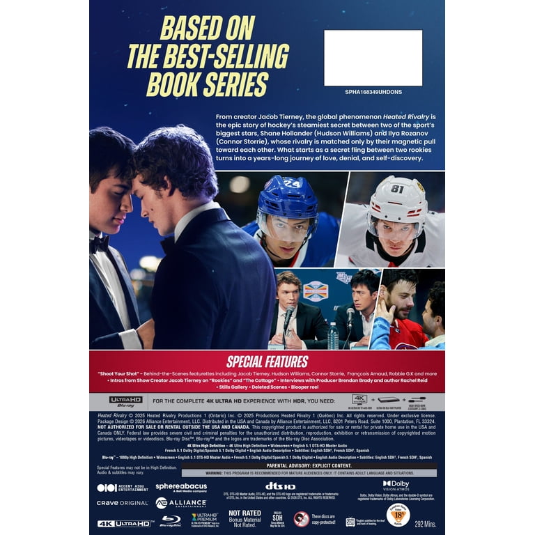 Heated Rivalry: Season 1 (4K Ultra HD + Blu-ray), Sphere Abacus