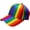 B, variant on Yvsxxv B Style Rainbow LGBT Pride Baseball Hat Adjustable Sun Cap 1Pc