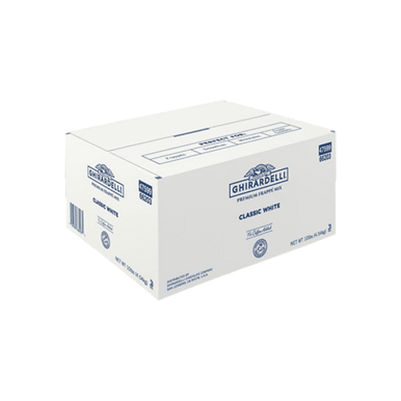 Ghirardelli Mélange Frappé Blanc Classique 10 lb.