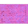 thumbnail image 1 of Ahgly Company Indoor Rectangle Abstract Pink Modern Area Rugs, 7' x 10', 1 of 4