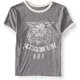 thumbnail image 1 of Camiseta gráfica Lover de Aeropostale para mujer, gris, grande Aeropostale  Camiseta gráfica, 1 of 1