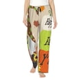 thumbnail image 2 of Lsque Gnome Happy Fall Print Women's Pajama Pants, Lounge Pant - Comfortable Home Wear,Elastic Waistband, Stylish Design-XX-Large, 2 of 9